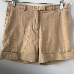Ciesse Cream Color Shorts Golf/Dressy Sz Italian 40 - US‎ 4/6 - EUC